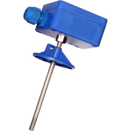 A12PA-120 - Duct/Air temperature sensor Pt1000, -30..+250°C; length: 120mm, IP65, including flange