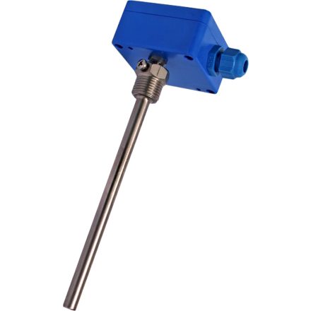 P13PA150-100, Temperature sensor Pt1000, -30..+150°C, with immersible sleeve, IP65, 100mm length inc