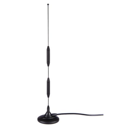 Antenna GSM, 900/1800MHz; Magnetic 50 Ohm, 5dB, SMA(m), cable RG174/U, 3m