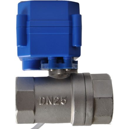 CWX-15N 1/2, CR02. Ball valve, two-way, G 1/2 , DN15, stainless steel, actuator 24V DC"