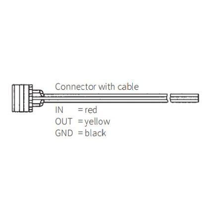 Conector 402 with cable 110 cm for pressure sensor 505