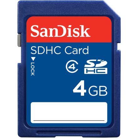 MicroSDHC 4GB, Memory card
