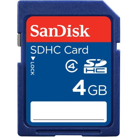 MicroSDHC 4GB, Memory card