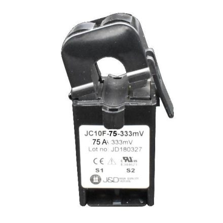 JC10F-333 75A, Current transformer with split core 75A / 333 mV, hole 10 mm