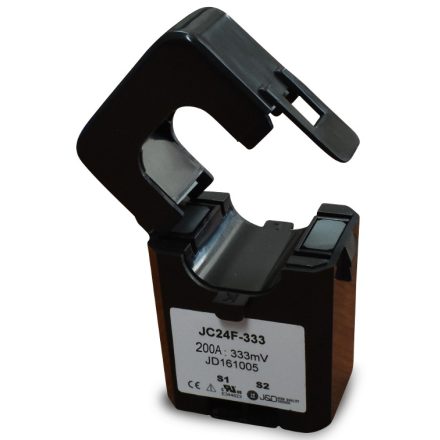 JC24F-333 200A, Current transformer with split core 200A / 333 mV, hole 24 mm