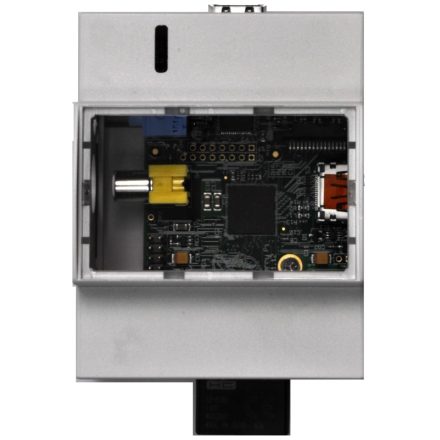 FoxBerry DIN - PLCComS communication module, KODI player, plastic case for DIN rail, 1x ETH100, 2x U